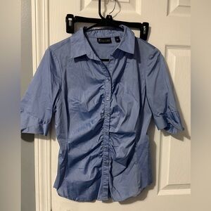 New York and Company 3/4 sleeve collared Button down shirt